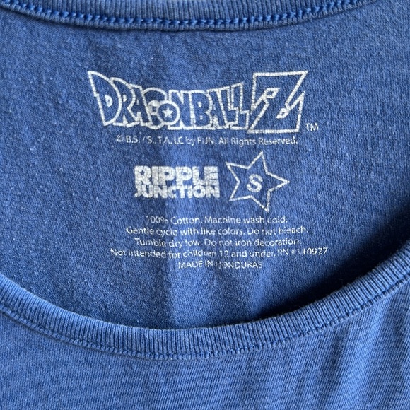 Dragon Ball Z “It’s Over 9000” sleeveless tank top, size S - Picture 2 of 5